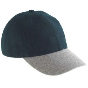 J.Crew Wool Color-block Baseball Cap